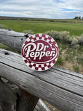Dr Pepper Emblem-  Mahogany Coconut